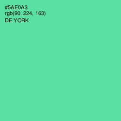 #5AE0A3 - De York Color Image